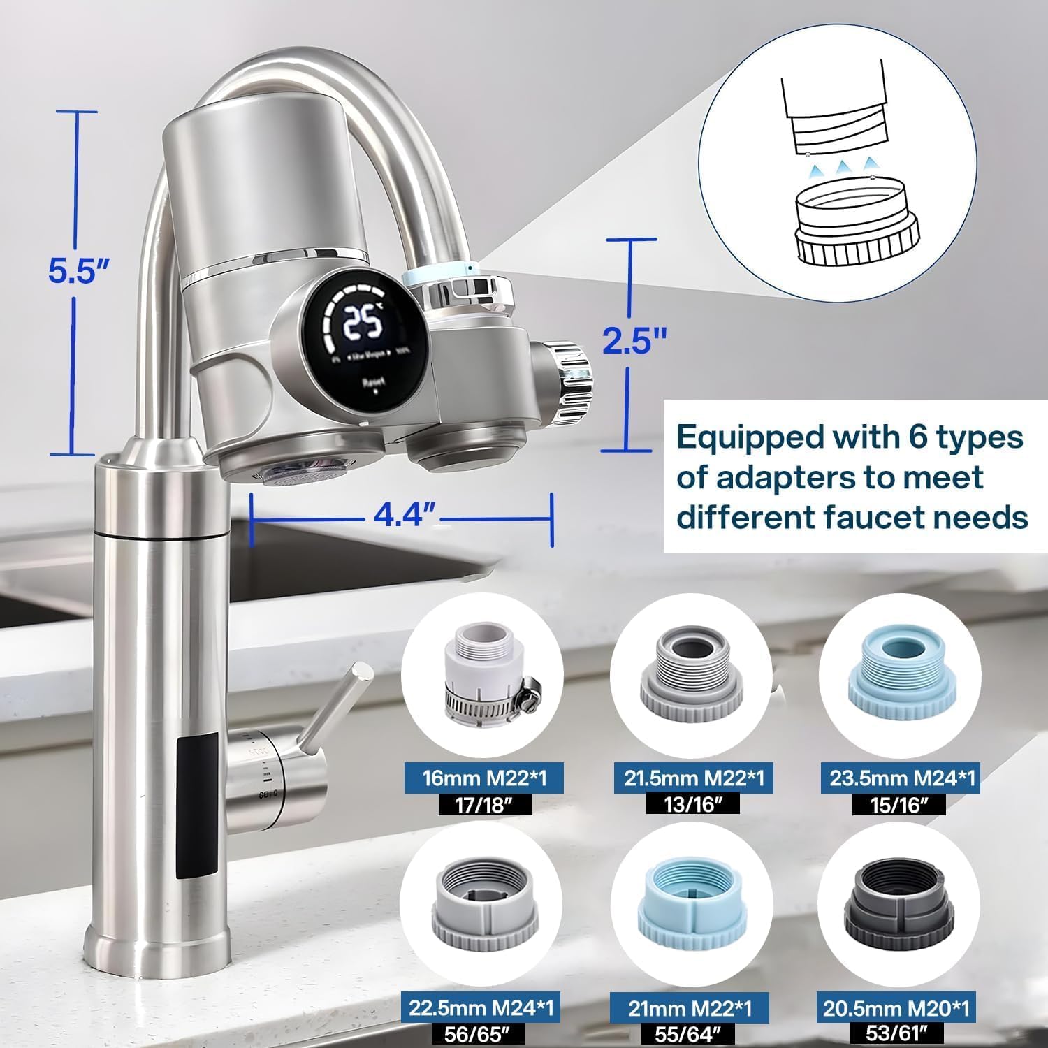 Smart UV Faucet Water Purifier